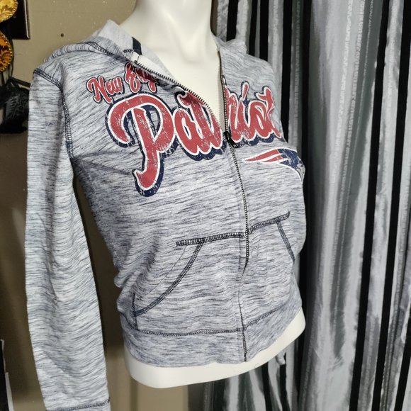 NFL Team Apparel "New England Patroits" Jacket with Hood - Picture 1 of 7
